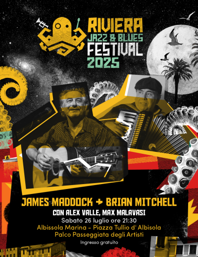 RIVIERA JAZZ & BLUES FESTIVAL - Sabato 26 luglio